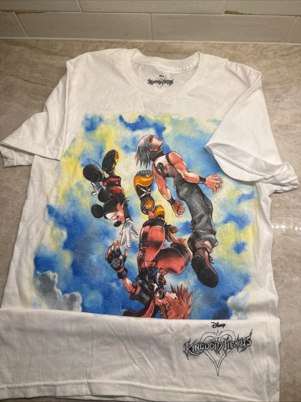 Disney Kingdom Hearts tee-shirt vintage sizes